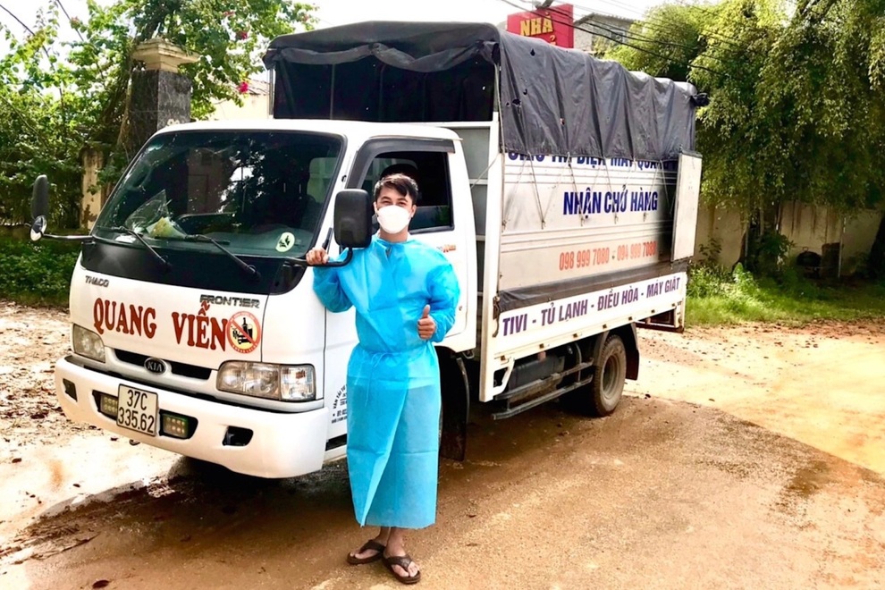 Những chuyến xe nghĩa tình hỗ trợ người dân khó khăn vì Covid-19 - 3 Những chuyến xe nghĩa tình hỗ trợ người dân khó khăn vì Covid-19 - 3