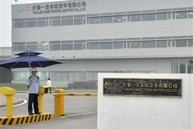 Toyota cắt giảm sản xuất tại Trung Quốc