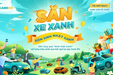 Xanh SM tung ưu đãi đến 7 tỷ đồng trong tháng chào sinh nhật