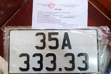 Chủ xe Grand i10 bốc được biển VIP ngũ quý 3