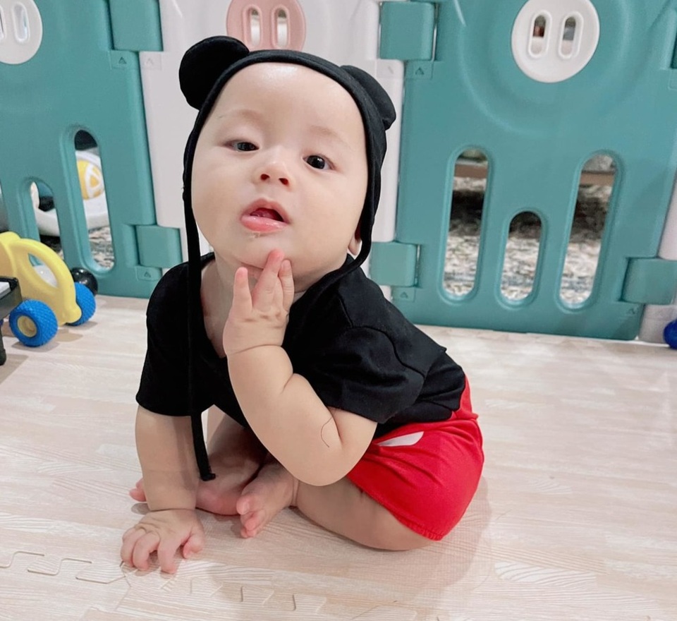 Những nhóc tì nhà sao Việt có sức hút không thua gì bố mẹ - 19 Những nhóc tì nhà sao Việt có sức hút không thua gì bố mẹ - 19