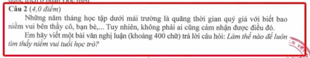 Đáp án chấm thi ngữ văn vào lớp 10 Hà Nội: Đề mở nhưng cách chấm “văn mẫu? - 1