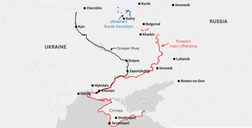 Nga tấn công bằng 3 mũi xung kích ở Donetsk, Ukraine nỗ lực chống đỡ - 2 Nga tấn công bằng 3 mũi xung kích ở Donetsk, Ukraine nỗ lực chống đỡ - 2