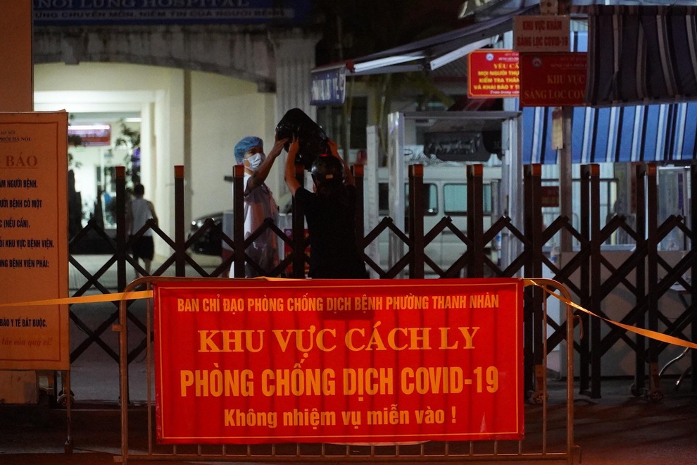 Cách ly y tế tạm thời Bệnh viện Phổi Hà Nội - 5 Cách ly y tế tạm thời Bệnh viện Phổi Hà Nội - 5