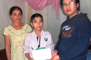 Hơn 18 triệu đồng đến với em Trần Văn Khánh