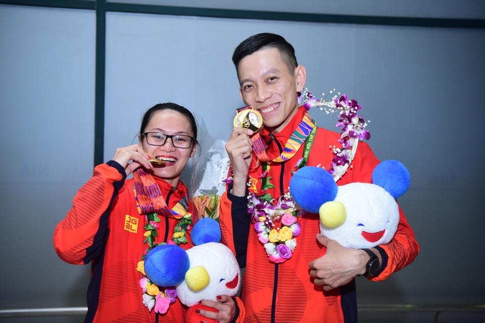 Học trò của vợ chồng kiện tướng Dancesport Hồng Việt đoạt HCV SEA Games - 2 Học trò của vợ chồng kiện tướng Dancesport Hồng Việt đoạt HCV SEA Games - 2