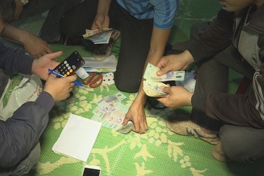 Triệt phá ổ bạc lớn tại huyện biên giới