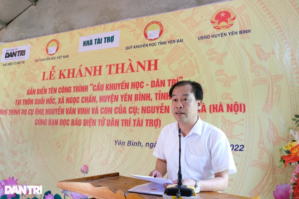 Khánh thành cầu Khuyến học và Dân trí giúp hơn 200 học sinh vượt lũ - 9 Khánh thành cầu Khuyến học và Dân trí giúp hơn 200 học sinh vượt lũ - 9