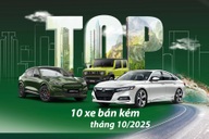 Loạt ô tô bán chậm nhất tháng 10: Xe mới nâng cấp cũng không thoát “ế”