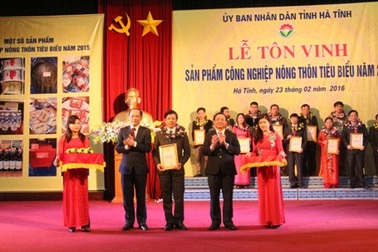 29 sản phẩm được công nhận sản phẩm công nghiệp nông thôn tiêu biểu