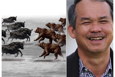 Hai “cỗ xe tăng” của bầu Đức vẫn thăng hoa, kệ thị trường “quần thảo”