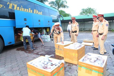 Bắt giữ xe khách chở gần 1 tấn thịt mèo không rõ nguồn gốc