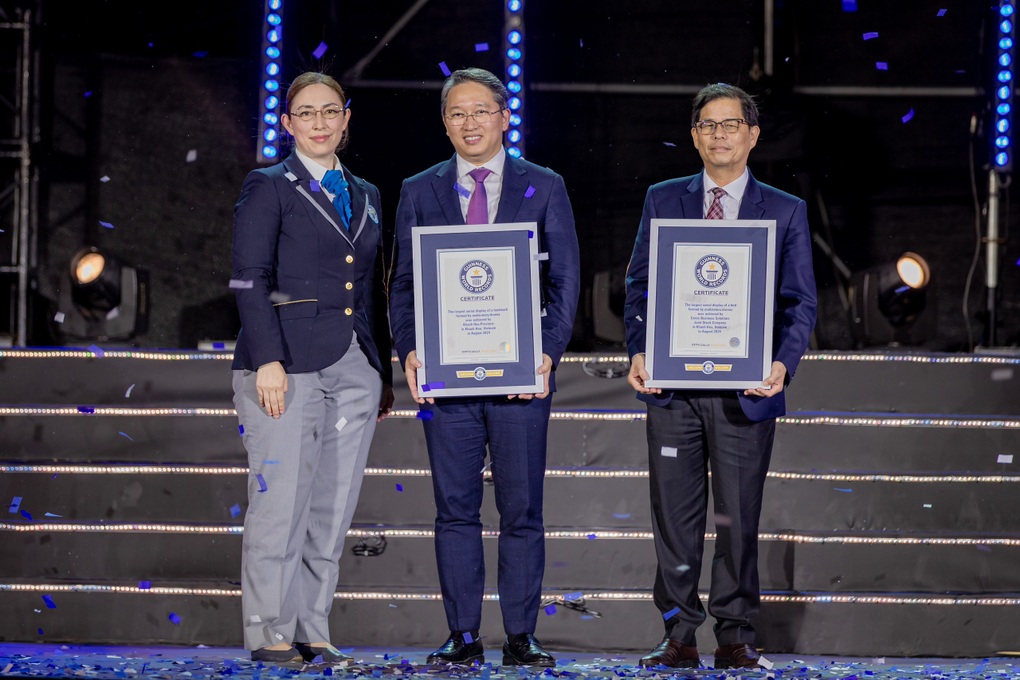 Khánh Hòa nhận 2 kỷ lục Guinness thế giới trong sự kiện EGN 2024 - 6 Khánh Hòa nhận 2 kỷ lục Guinness thế giới trong sự kiện EGN 2024 - 6