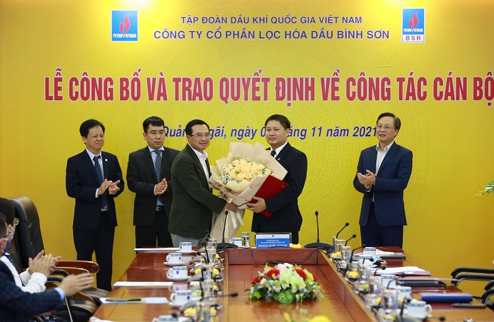 Công bố quyết định bổ nhiệm Tổng Giám đốc BSR - 2 Công bố quyết định bổ nhiệm Tổng Giám đốc BSR - 2