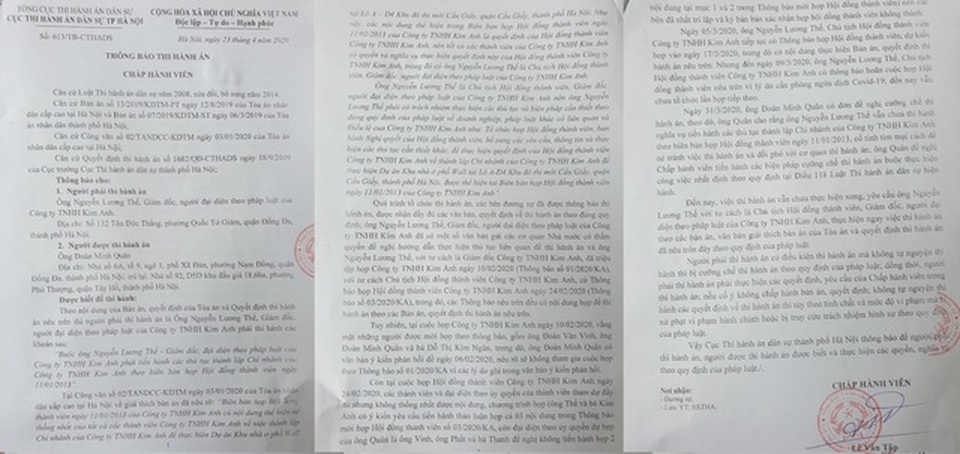 TAND TP Hà Nội “cấm chuyển dịch” 14 căn biệt thự ở quận Cầu Giấy - 3 TAND TP Hà Nội “cấm chuyển dịch” 14 căn biệt thự ở quận Cầu Giấy - 3