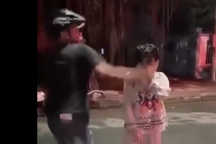 Người đàn ông cao lớn hành hung thiếu nữ 19 tuổi giữa đường ra đầu thú