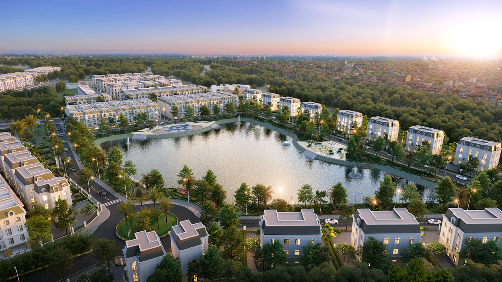 Hồ điều hòa - Trái tim xanh của khu đô thị Phú Lợi - 1 Hồ điều hòa - Trái tim xanh của khu đô thị Phú Lợi - 1