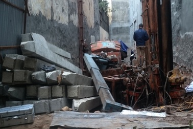 Hà Nội: Sập cần cẩu công trình xây dựng, 1 người trọng thương