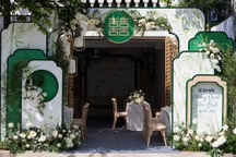 Trang trí đám cưới, đám hỏi có kiêng sen trắng và cành trúc không?