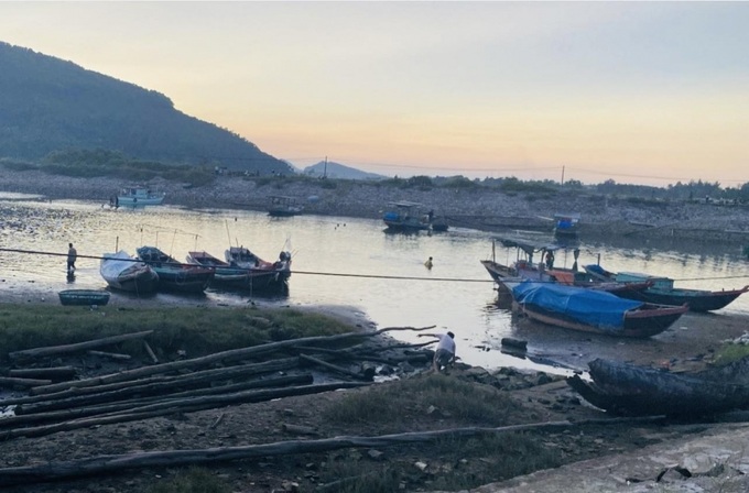 Khu vực phát hiện thi thể bé trai 4 tuổi.