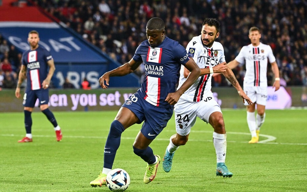 Messi và Mbappe lập công giúp PSG thắng kịch tính Nice - 4 Messi và Mbappe lập công giúp PSG thắng kịch tính Nice - 4