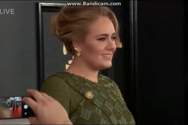 Adele dự lễ trao giải Grammy