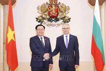 Chủ tịch Quốc hội Vương Đình Huệ hội kiến Thủ tướng Bulgaria