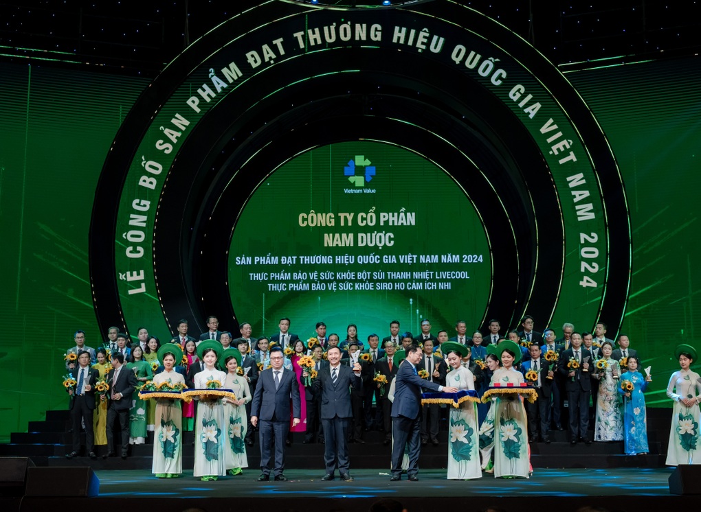 Nam Dược 2 lần liên tiếp đạt Thương hiệu quốc gia Việt Nam - 1 Nam Dược 2 lần liên tiếp đạt Thương hiệu quốc gia Việt Nam - 1