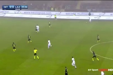 Inter xuất sắc giành chiến thắng với tỷ số 3-0 trước Lazio