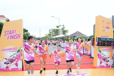 AEON Việt Nam khởi động giải chạy AEON Ekiden năm thứ hai