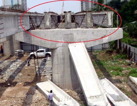 Báo cáo Thủ tướng về sự cố nhịp dẫn cầu Thanh Trì