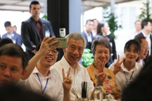 Thủ tướng Việt Nam và Singapore dùng món gì trong bữa trưa với sinh viên?