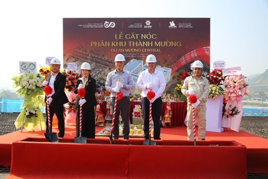 Cất nóc phân khu Thành Mường: Thêm nguồn cung nhà ở xã hội chất lượng