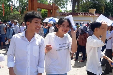 Nghệ An công bố điểm thi vào lớp 10 THPT: Thủ khoa ở huyện Quỳnh Lưu