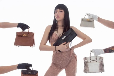 Bộ sưu tập túi Hermès của "Cún Bông" nổi danh trong giới chơi hàng hiệu
