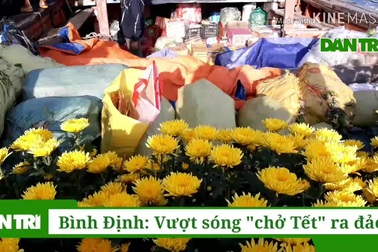 Vượt sóng “chở Tết” ra đảo