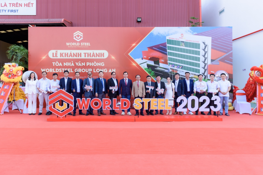WorldSteel Group khánh thành tòa nhà văn phòng thứ 2 tại Long An - 3 WorldSteel Group khánh thành tòa nhà văn phòng thứ 2 tại Long An - 3