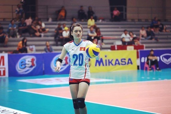 Chuyền hai xinh đẹp Thu Hoài bất ngờ được bóng chuyền thế giới ngợi ca - 3