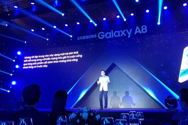Galaxy A8 và A8+ chính thức ra mắt tại Việt Nam, giá 10,9 triệu đồng