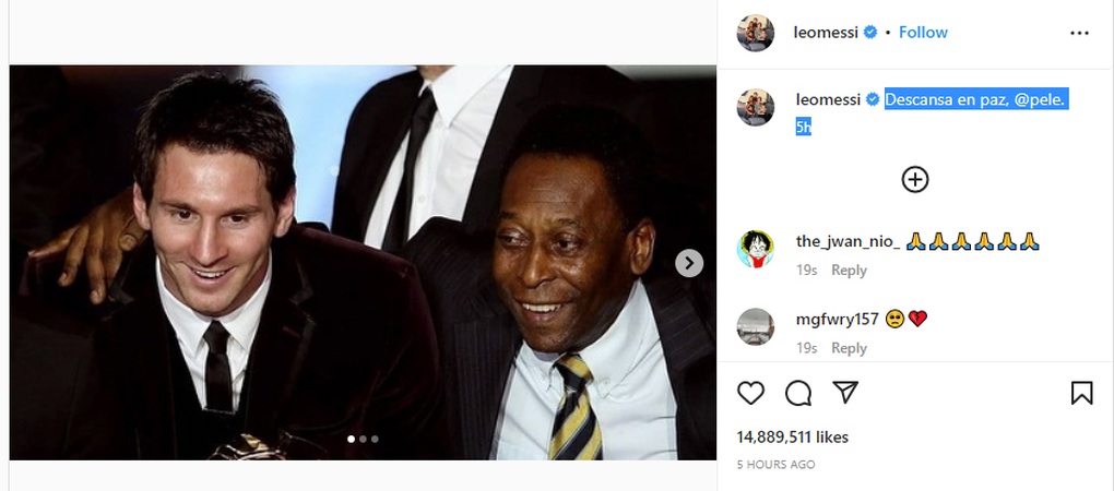 Messi, Ronaldo, Neymar tri ân Pele - 4 Messi, Ronaldo, Neymar tri ân Pele - 4