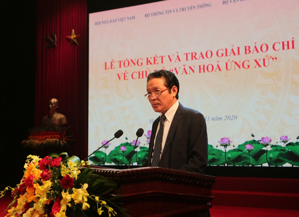 Giải báo chí “Văn hóa ứng xử” lan tỏa lối sống đẹp của con người Việt Nam - 1 Giải báo chí “Văn hóa ứng xử” lan tỏa lối sống đẹp của con người Việt Nam - 1