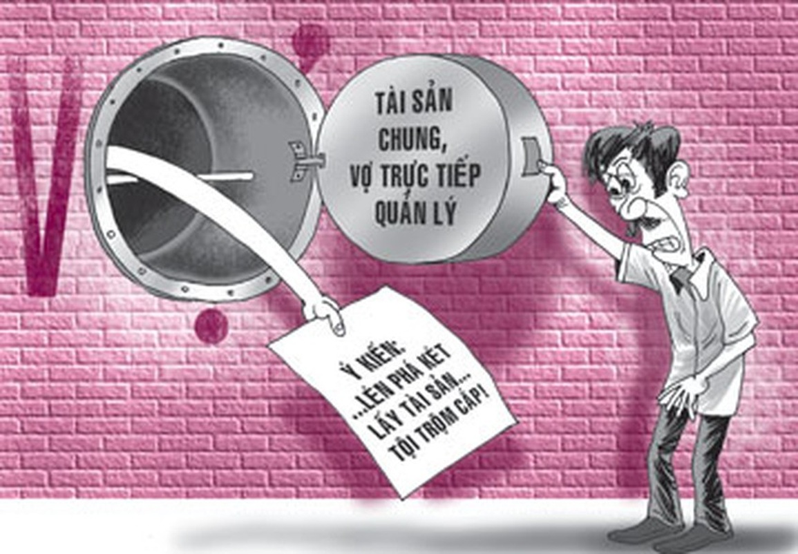 Chồng lấy tiền vợ thì bị khởi tố, vợ cất giữ tiền chung thì sao? - 2 Chồng lấy tiền vợ thì bị khởi tố, vợ cất giữ tiền chung thì sao? - 2