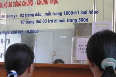 Tình trạng lạm dụng bản sao công chứng tăng mạnh