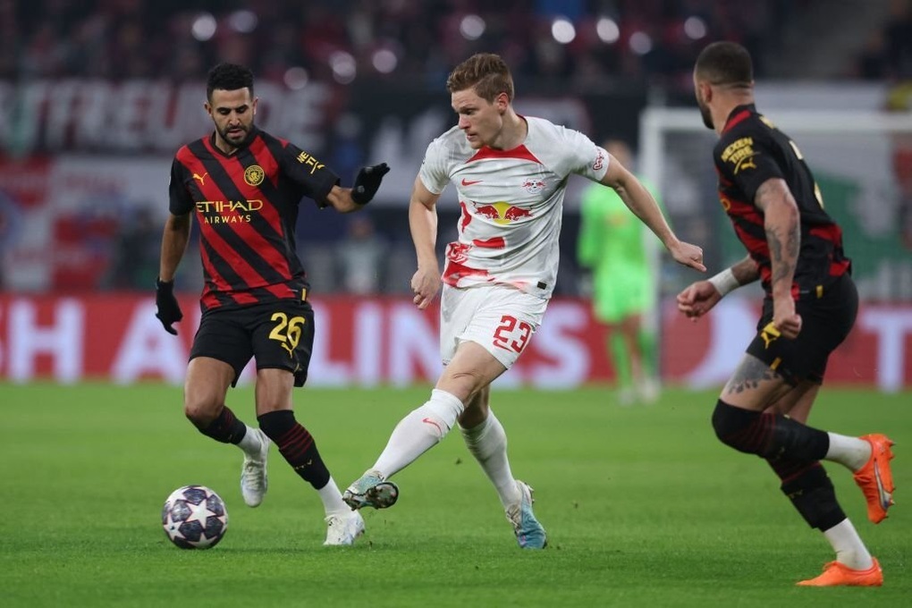 Man City đánh rơi chiến thắng trên sân RB Leipzig - 3 Man City đánh rơi chiến thắng trên sân RB Leipzig - 3