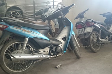 Bắt hàng loạt tội phạm dùng vam phá khóa trộm cắp xe máy