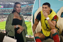 Bạn gái Ronaldo mang số trang sức trị giá hơn 50 tỷ đồng đi xem World Cup