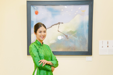 Hoa hậu Ngọc Hân tổ chức triển lãm tranh của cố họa sĩ Bửu Chỉ