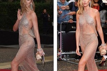 Choáng váng với váy xuyên thấu táo bạo của Abbey Clancy