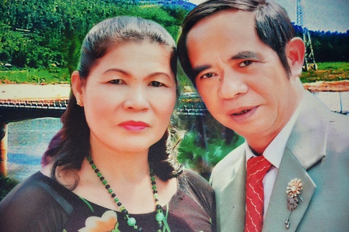 Vợ chồng ông Võ Duy Liên và Phạm Thị Năm. 