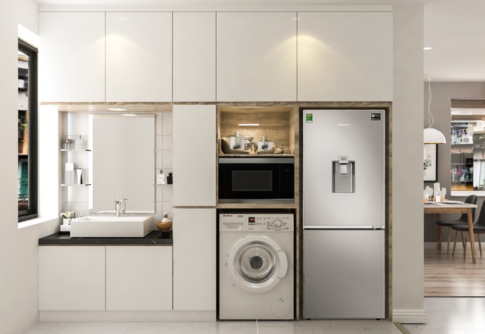 Tư vấn thiết kế cải tạo căn hộ tập thể 50m² với tổng chi phí 180 triệu đồng - Ảnh 6.